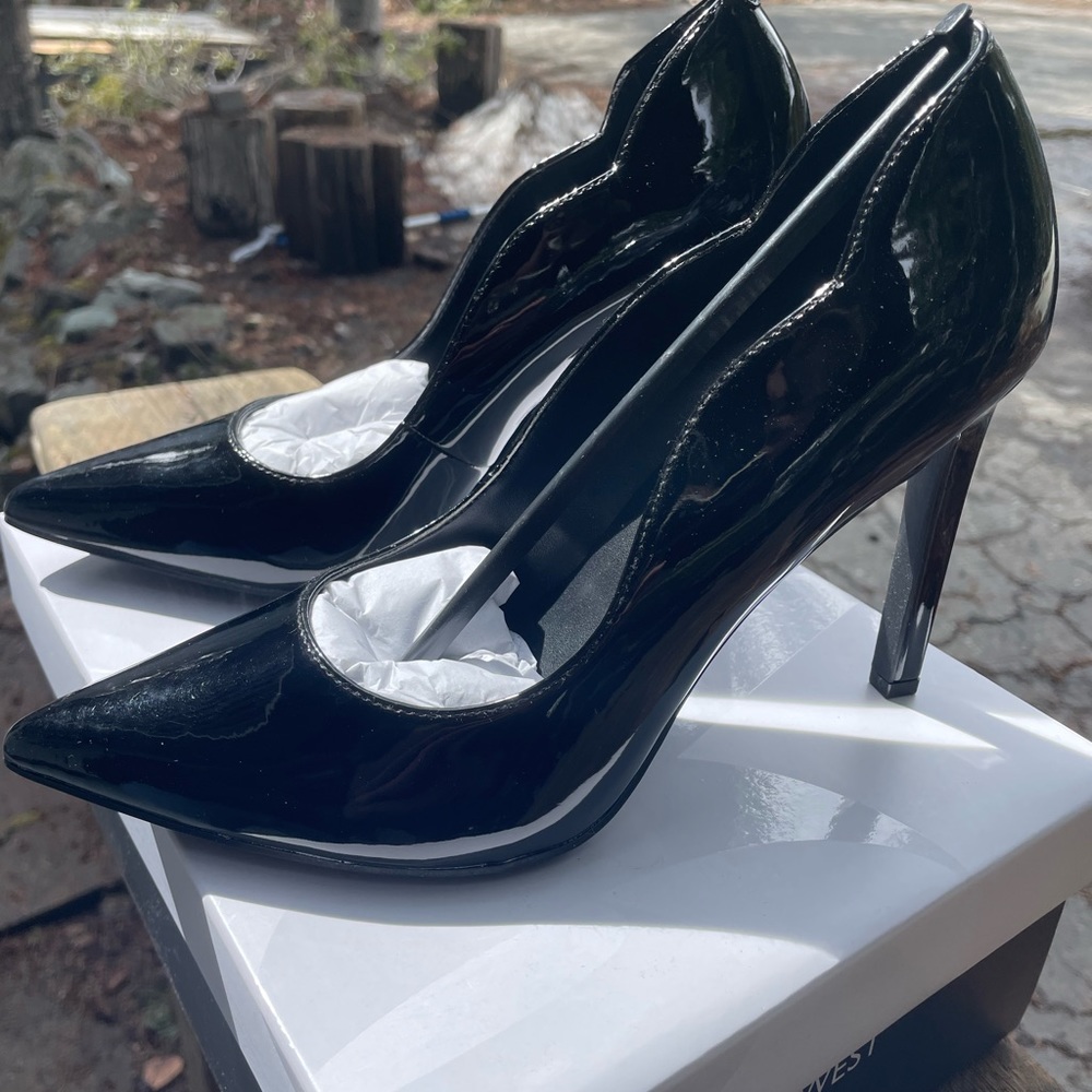 Black Stiletto Heel